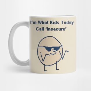 Insecure - 1bit Pixelart Mug